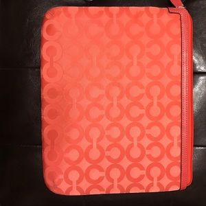 Coach IPad carrier